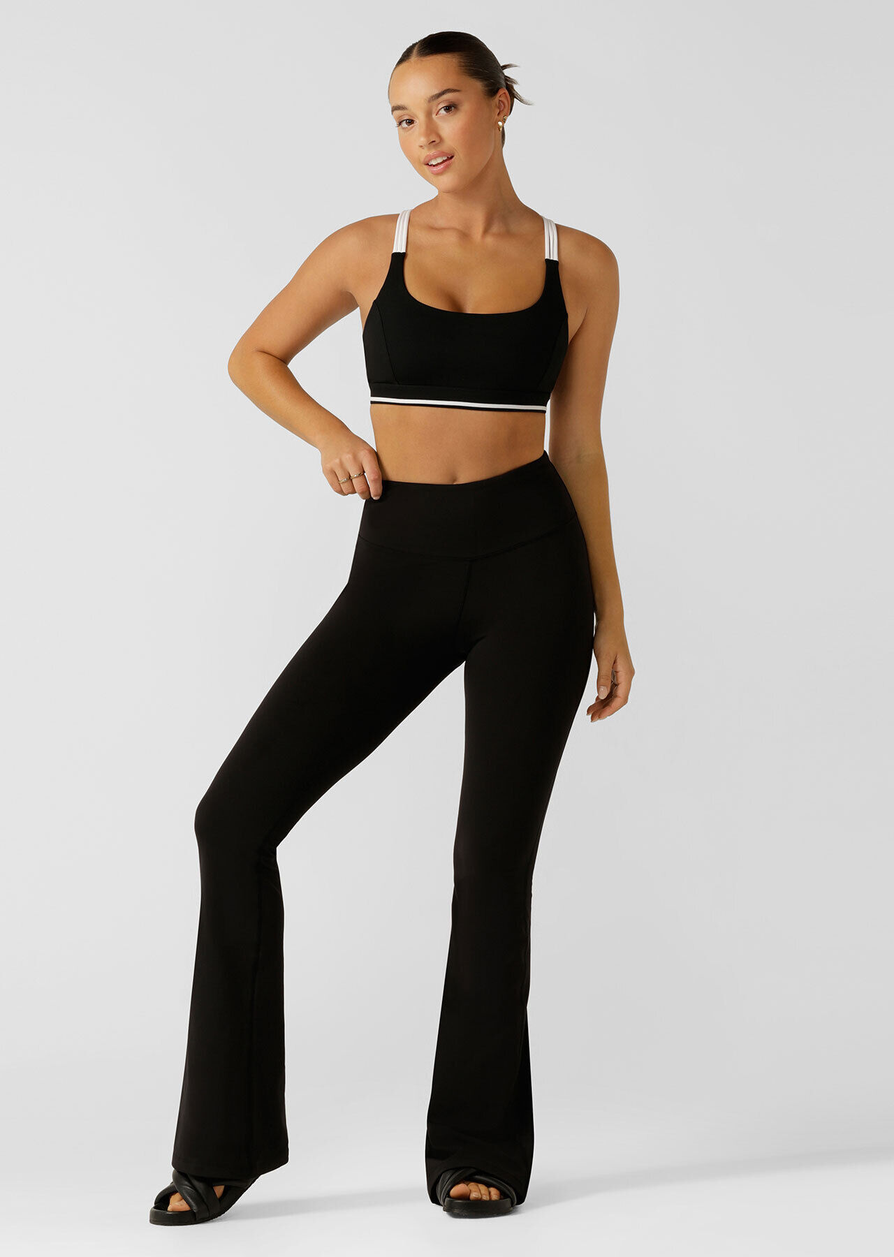 Women Casual Loose Plain Solid Yoga Pants Side Split Breathable Soft Summer  Sports Gym Pilates Pants | Fruugo NZ