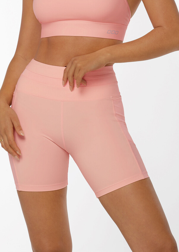 Dusty Pink Basic Seamless Booty Shorts