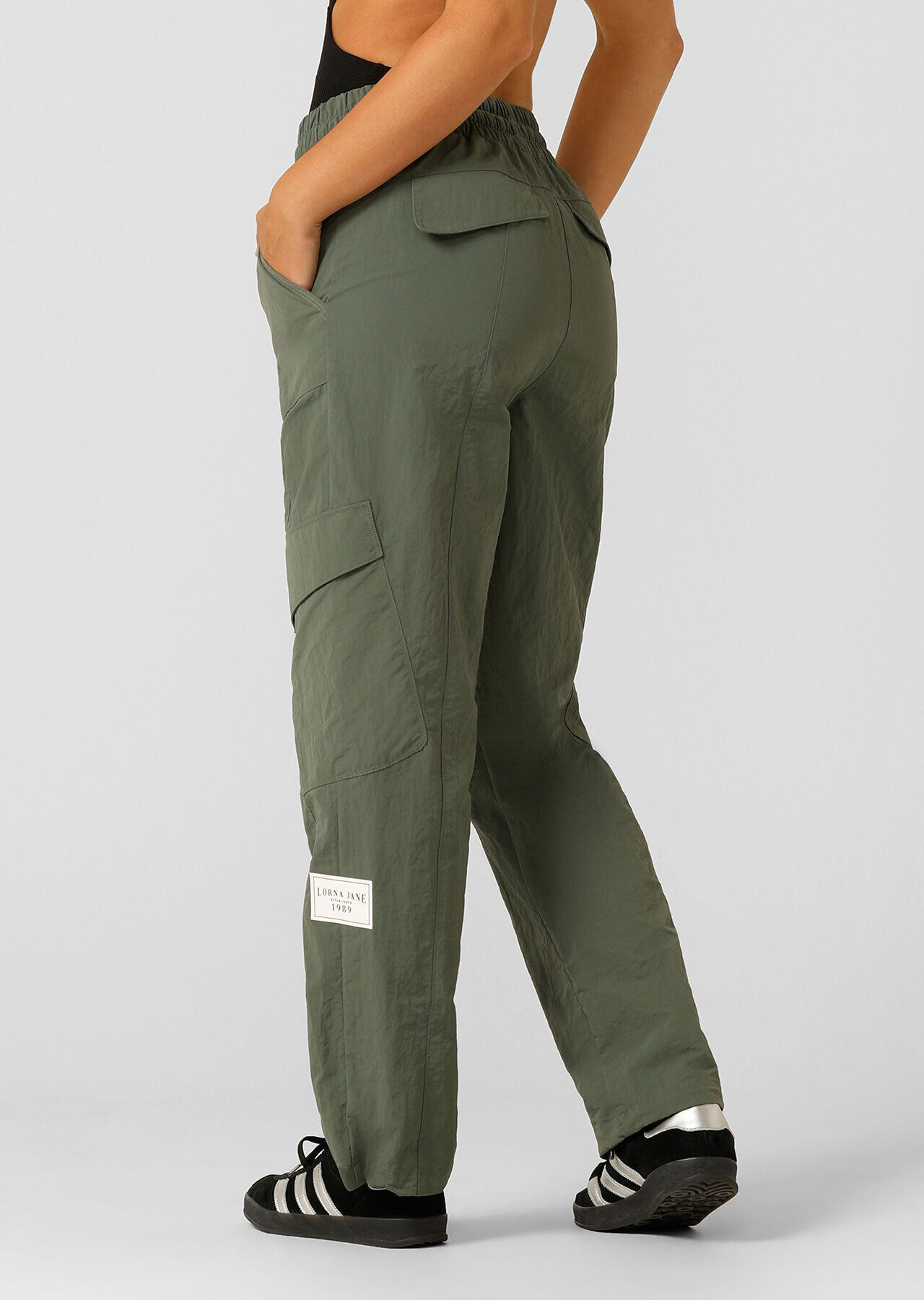 Green slim sale cargo pants