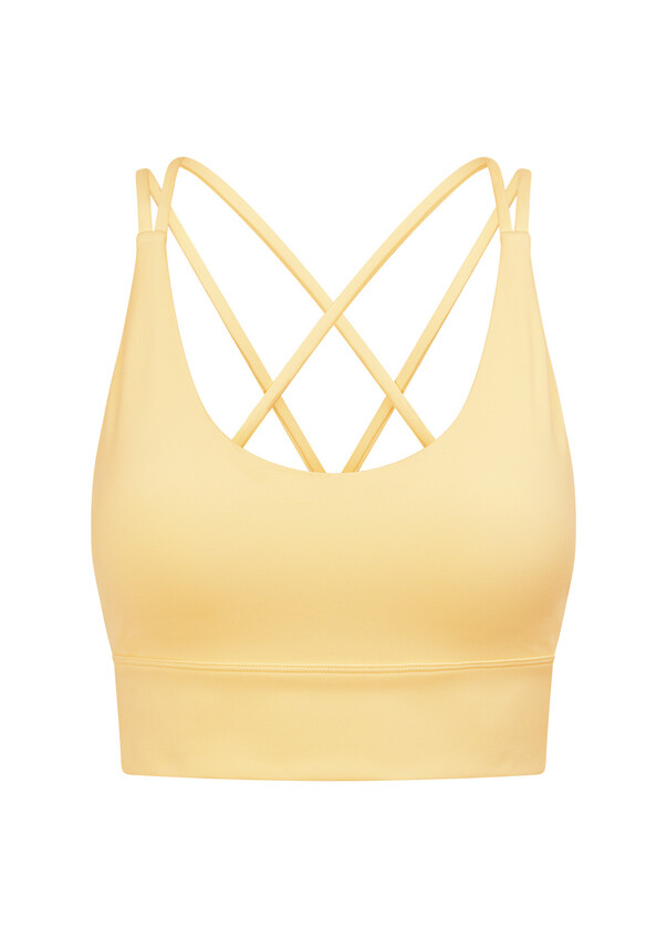 Buy Our Lemon Yellow Embroidered Longline Corset Bra – Lea Clothing Co.