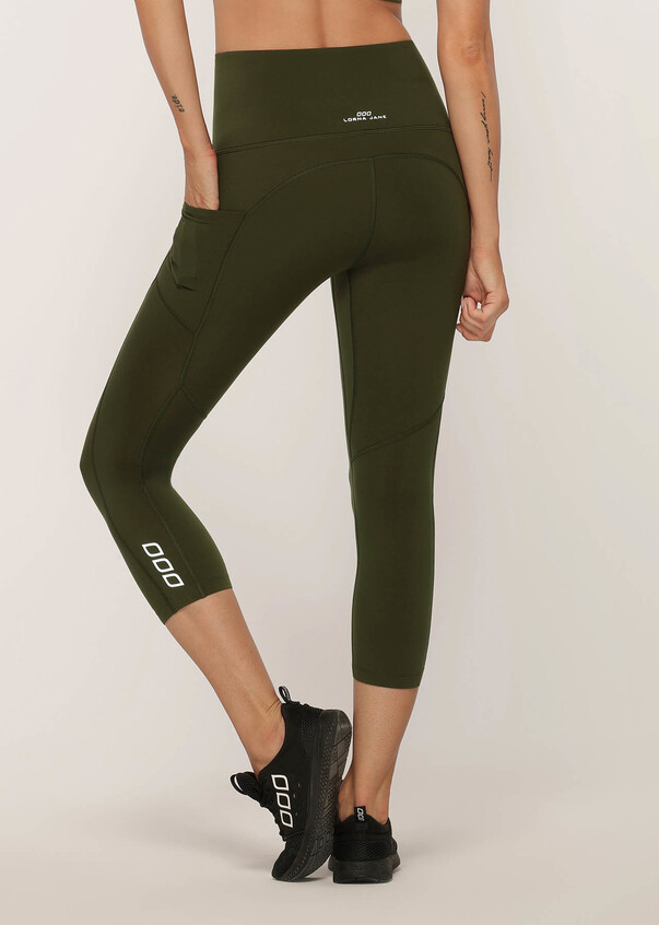 Lorna Jane Flashdance Pants - Dark Luxury Green