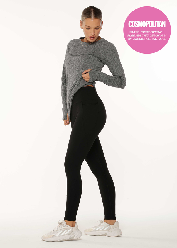 ReDesign Gym Yoga Running Legging Zip Pocket, Women