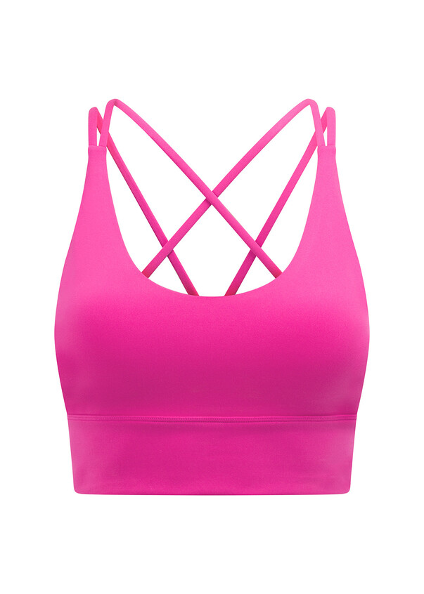 Hot Pink Sports Bra in XL