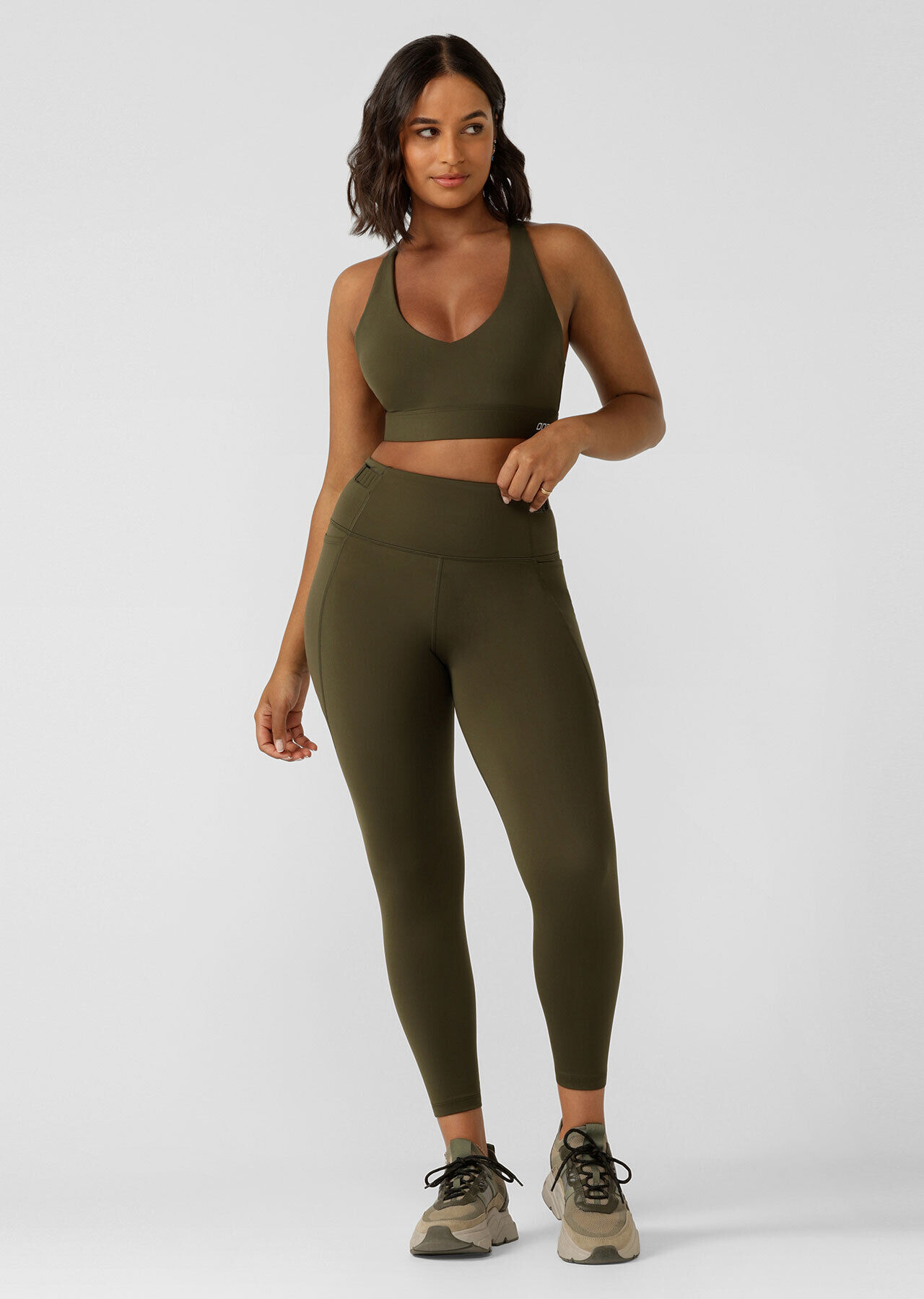 Green sale sports leggings