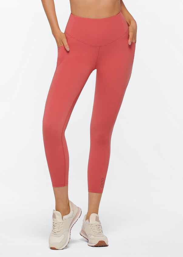 Contour Support Ankle Biter Recycled Leggings, Pink