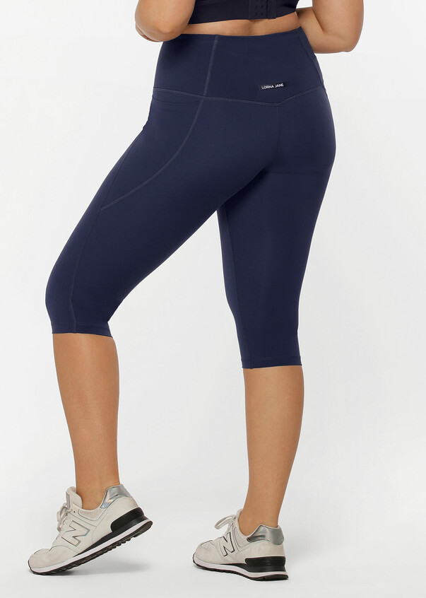 Distance Stomach Support Phone Pocket 3/4 Leggings