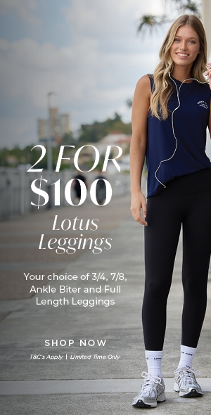 2 for $100 Lotus Leggings!*