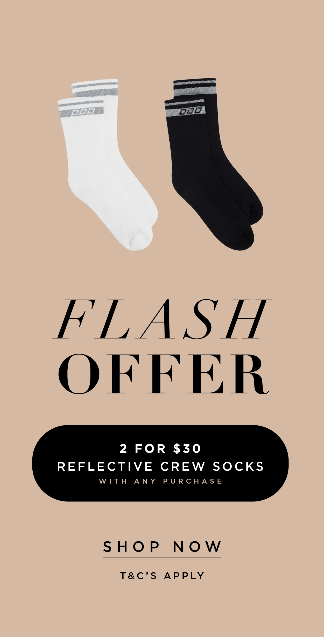 2 for $30 Crew Socks! 