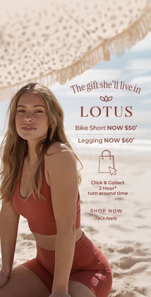 $50 Lotus Bike Shorts*