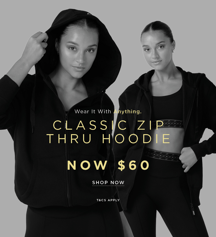 $60 Classic Zip Thru Hoodie!*