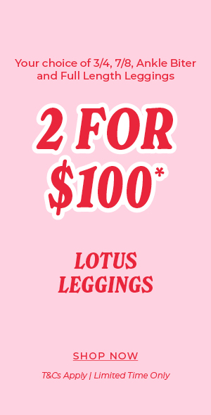 2 for $100 Lotus Leggings!*