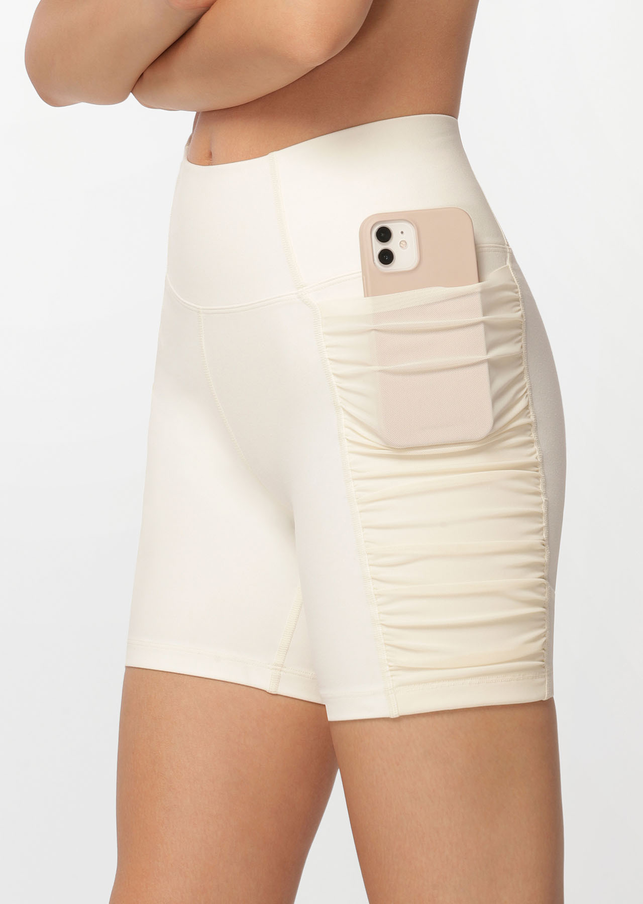 Buy Nude Cream Short Tummy Control & Shaping Cycling Shorts from