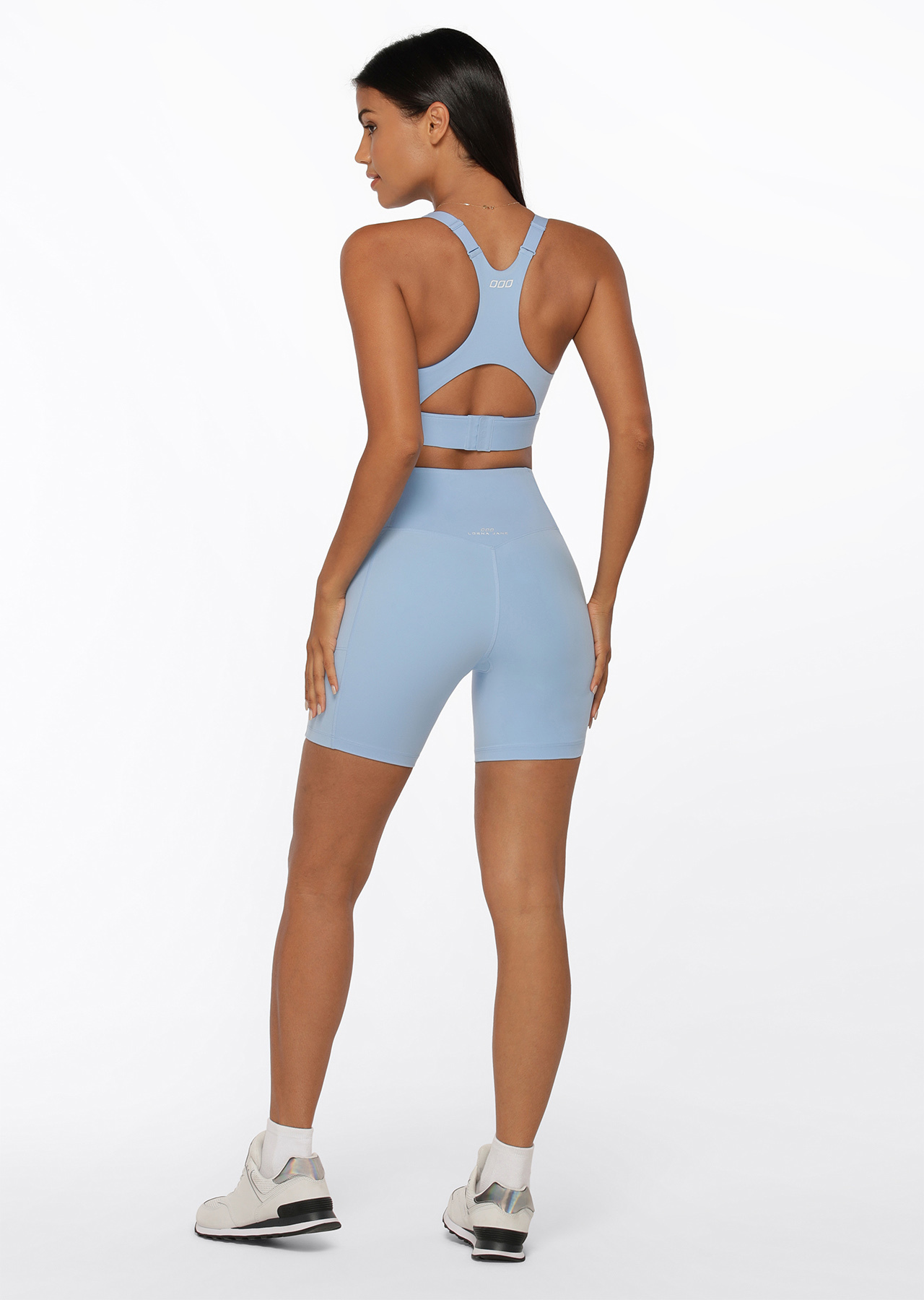 Tuck Front Phone Pocket Bike Short | Blue | XS | Lorna Jane AU