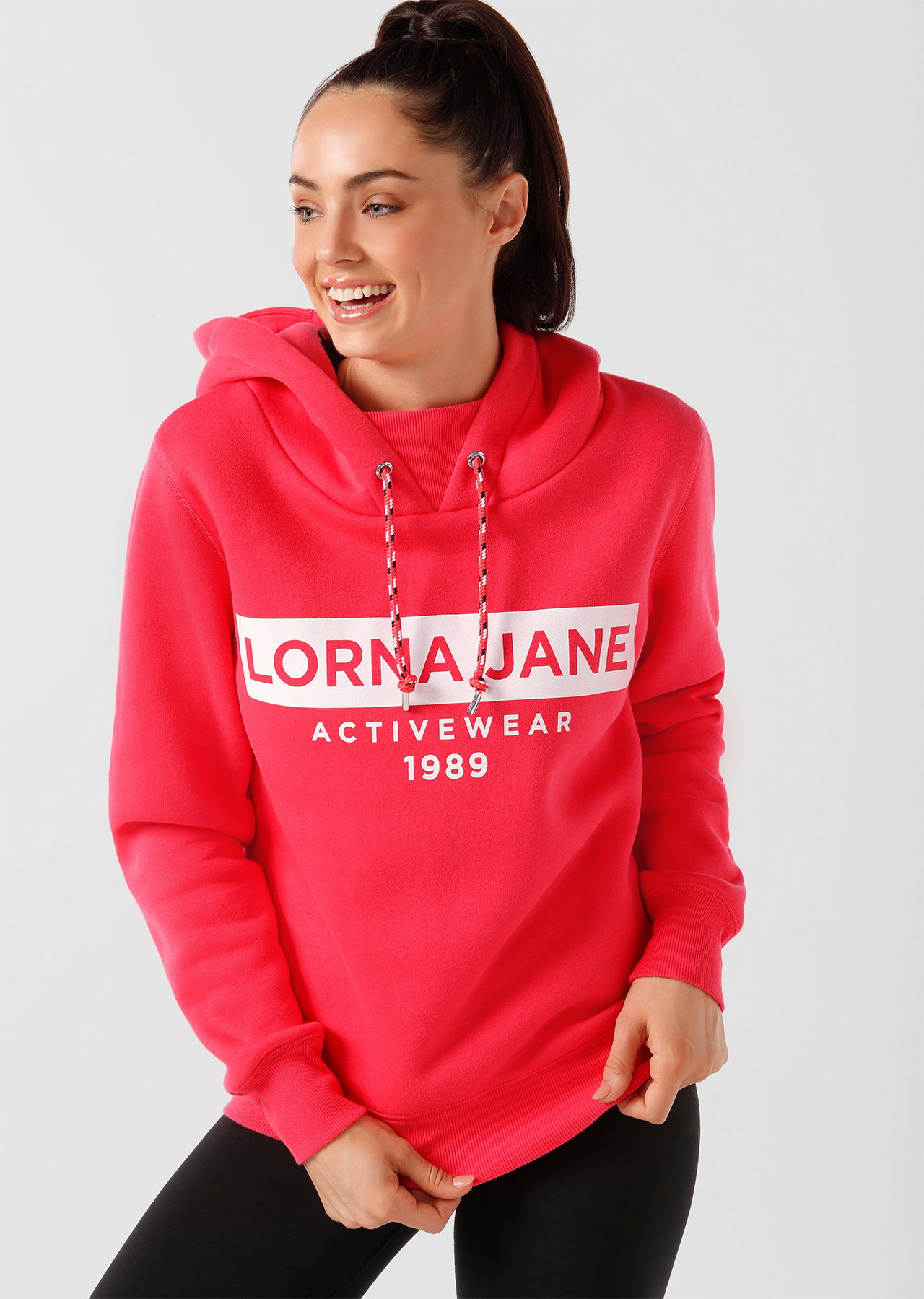 Lorna Jane Pink Sports Hoodie XS - Reluv Clothing Australia