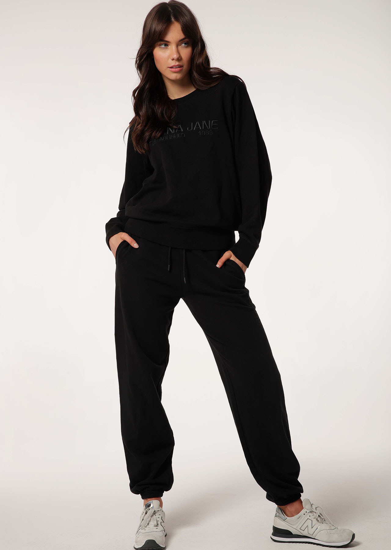 THE ICONIC TRACK PANTS - BLACK  Track pants, Black pants, Street wear