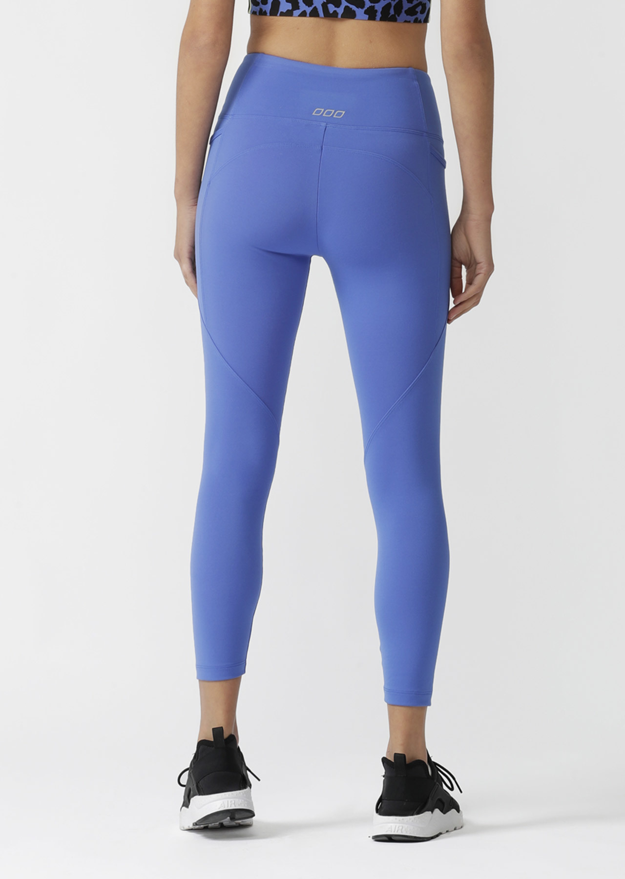 Amy Phone Pocket Ankle Biter Leggings | Azure Blue | Lorna Jane ...