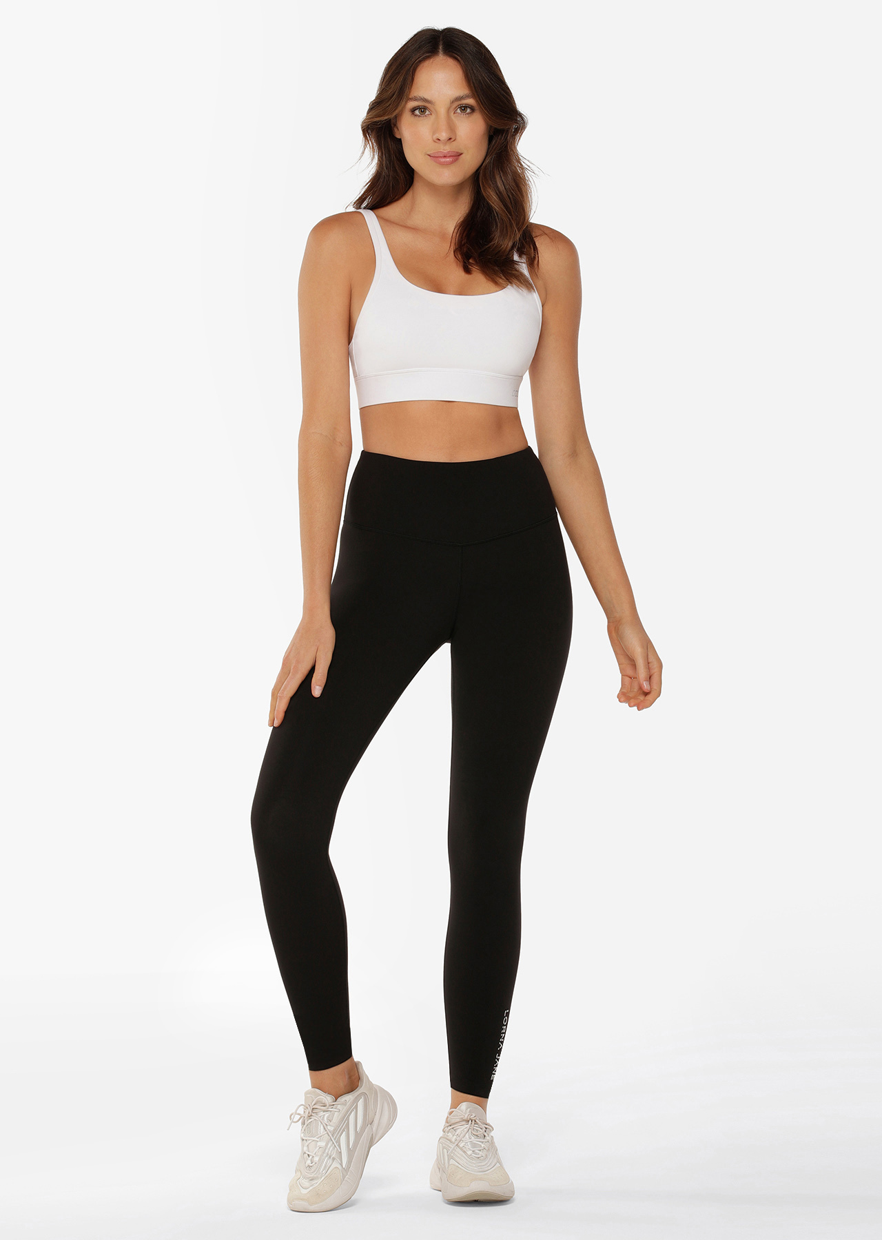 Lotus Full Length Leggings | Black | Lorna Jane AU