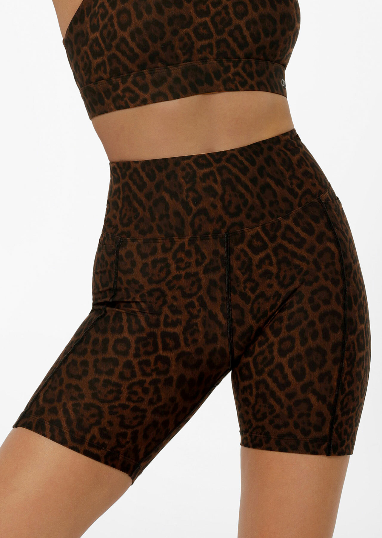 Cheetah Print Lorna Jane Amy Phone Pocket Tech Legging