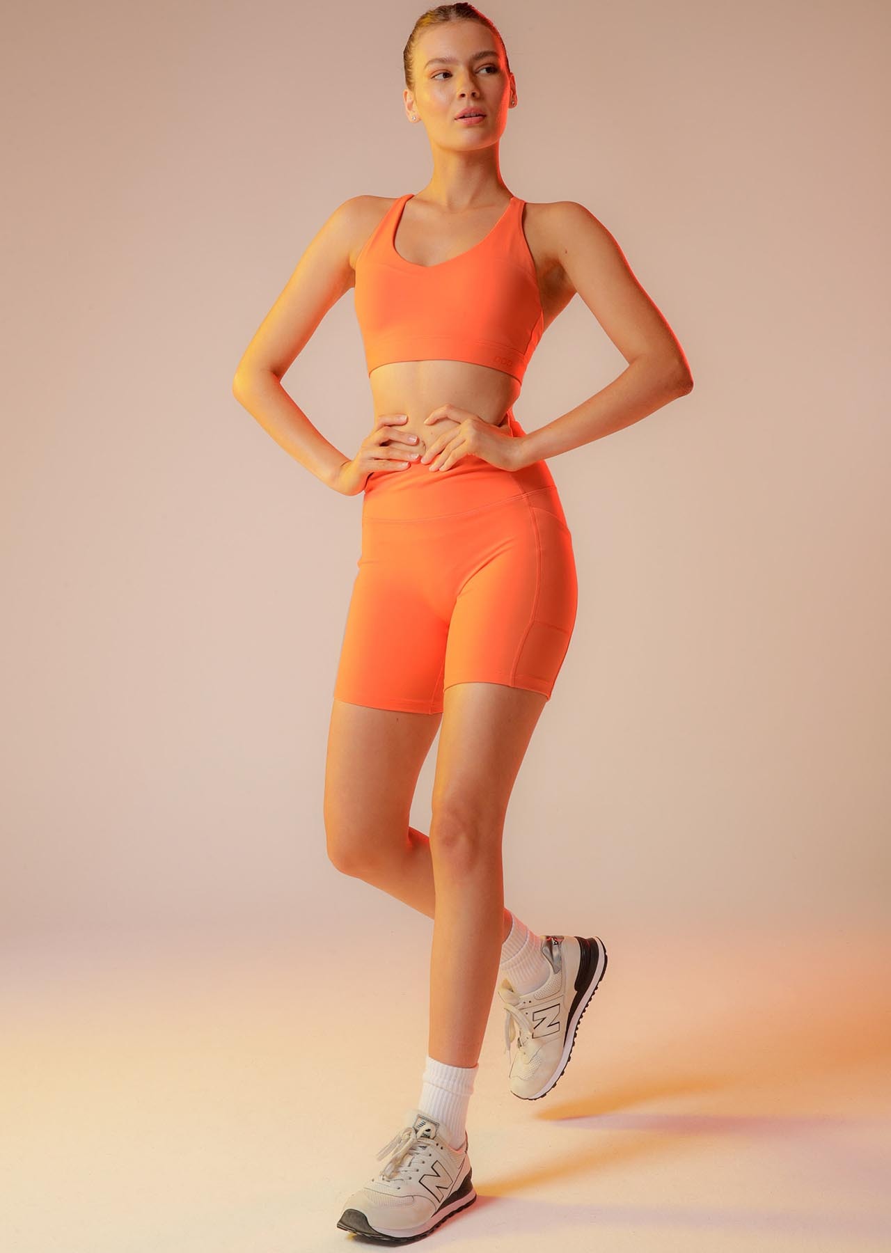 Rise Up Sports Bra | Orange | Sports Bras | Lorna Jane Australia