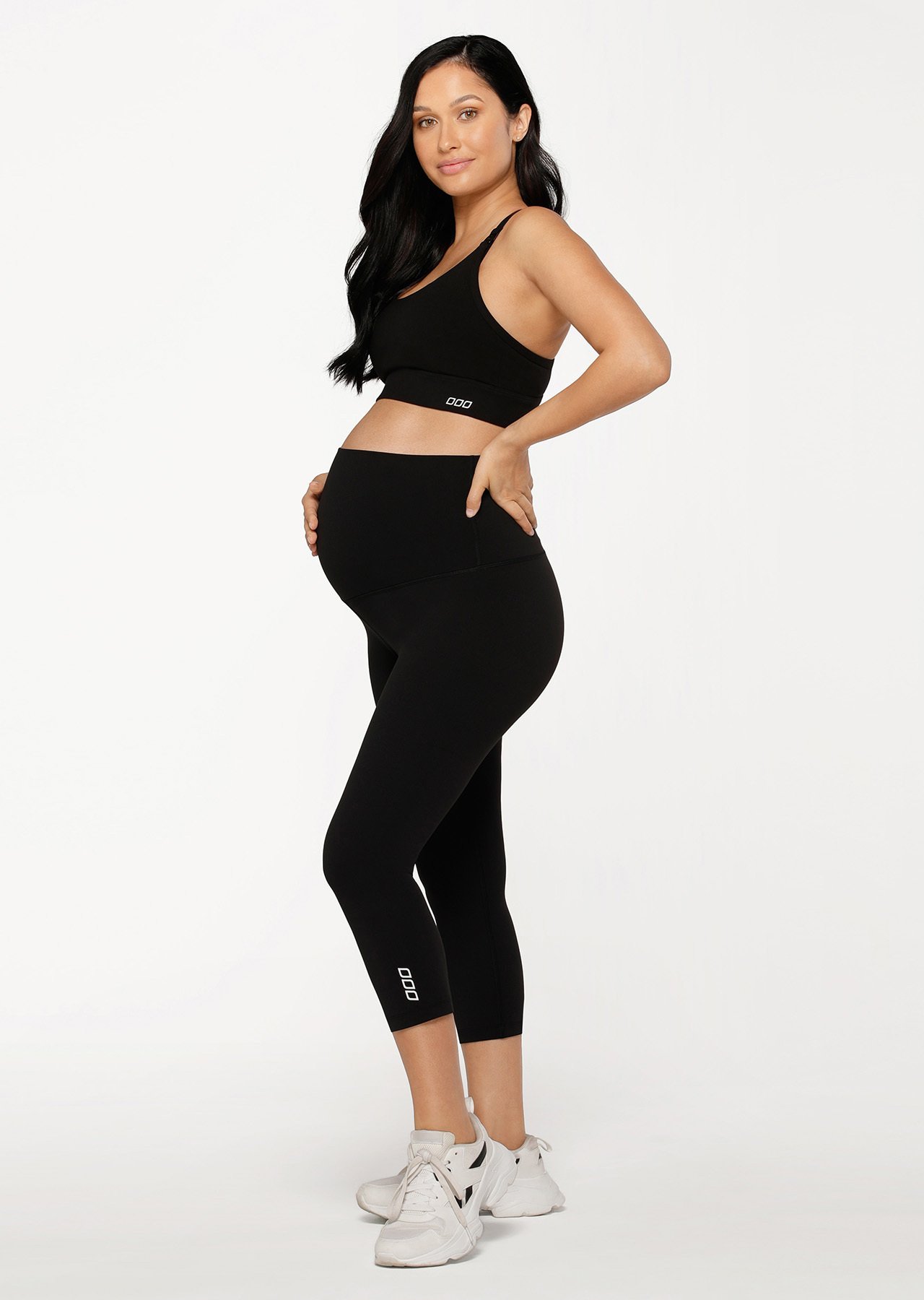 Lj Maternity Sports Bras Black Black Lorna Jane Au 0195