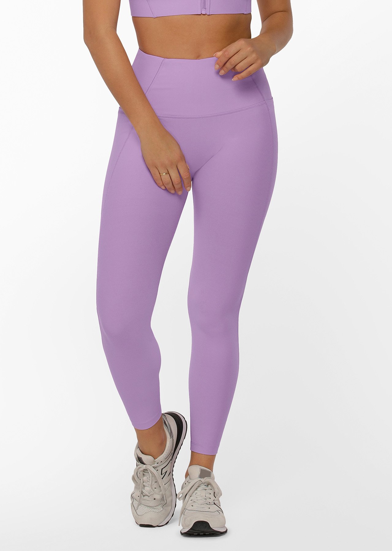 Ultimate Excel Ankle Biter Leggings | Purple | Lorna Jane AU